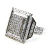 Image 2 : Natural 1.50ct Diamond Ring Sterling Silver