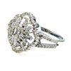 Image 2 : Natural 1.00ct Diamond Ring Sterling Silver