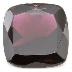Delightful 10mm/4.3CT Cushion Cut Garnet Gemstone