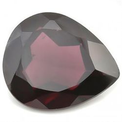 Clean Surface 10x12mm/3.4CT Pear Cut Garnet Gemstone