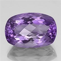 10x14mm/4.9CT Emerald Cut Lavender Amethyst Gemstone