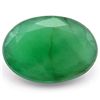 Image 1 : Genuine 7x11mm/2.3CT Oval Emerald Gemstone