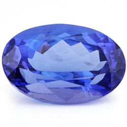 Oval/ 2.08 CT GENUINE TANZANITE VS++ GEMSTONE