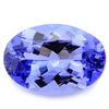 Image 1 : VS+ Genuine 8x10mm/3.44CT Oval Tanzanite Gemstone