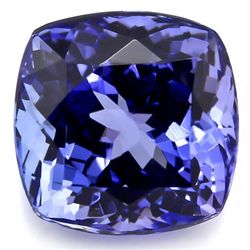 Fabulous Genuine 8mm Square 2.3CT Tanzanite Gemstone