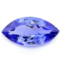 Top Quality 2.9CT Marquise Genuine Tanzanite Gemstone