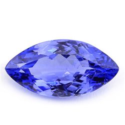 Priceless VS+ 7x13mm/2.9CT Marquise Tanzanite Gemstone