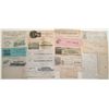 Image 1 : CALIFORNIA GRAB BAG LOT, DATED 1875-1917, LOT OF 18: Consists of Billheads, letters, Receipts and In