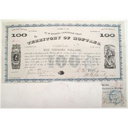 Montana Territory Warrant