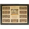 Image 1 : Framed Confederate Currency poster