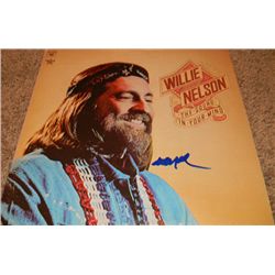 Willie Nelson "The Sound in Your Mind" Signed LP