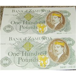 Coming To America Prop Currency Bills