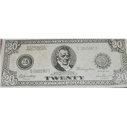 Titanic Prop Twenty Dollar Bill