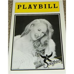 Meryl Streep Death Becomes Her Prop Playbill