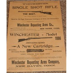 Winchester Original 1883 Store Flyer