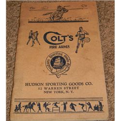 1930s Original Colt Catalog