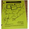 Image 1 : Just Shoot Me Original Cast Signed Script