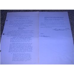 Samuel Goldwyn 1947 Board Meeting Minutes
