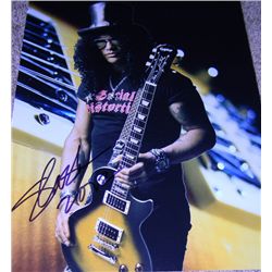 Slash Guns N' Roses Signed 11x14 Photograph