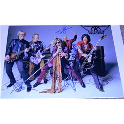 Aerosmith Band Signed 13x17 Photograph