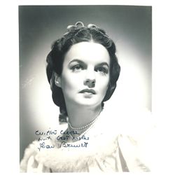 Joan Bennett Signed 8x10 Photograph