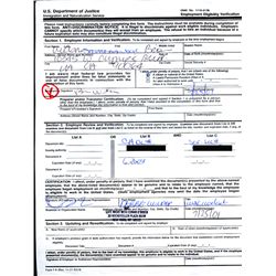 Brian Wilson The Beach Boys Signed Contract for Conan O'Brien