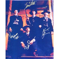 Tombstone Cast Signed 11x14 Photograph