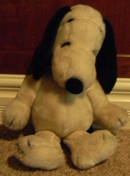 1958 snoopy stuffed animal