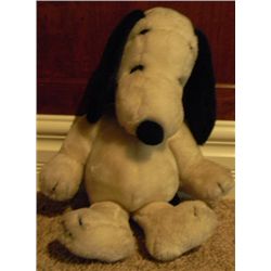 1958 Snoopy Plush Signed by Charles Schulz