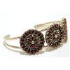 Image 2 : Zuni Coral Sterling Silver Cuff Bracelet - Trudy Quetawaki