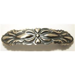 Navajo Sterling Silver Hair Barrette - Tim Yazzie