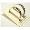 Image 2 : Zuni Multi-Stone Inlay Sterling Silver 3/4-Ring Post Earrings - Grace Nyamutowa