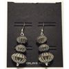 Image 1 : Navajo Sterling Silver French Hook Earrings - Calvin Largo