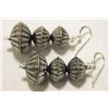 Image 2 : Navajo Sterling Silver French Hook Earrings - Calvin Largo