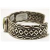Image 3 : Navajo Broken Arrow Turquoise Sterling Silver Cuff Bracelet - Joey Allen