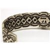 Image 4 : Navajo Broken Arrow Turquoise Sterling Silver Cuff Bracelet - Joey Allen