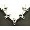 Image 2 : Zuni Multi-Stone Inlay Maiden Sterling Silver 4-Piece Set - Joyce Waseta