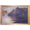 Image 1 : W Richards (aka F.E. Jamieson) - Oil on canvas - Reverse entitled River Teith, signed, 20" x 30"...
