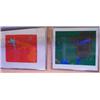 Image 1 : Eric Malthouse - Coloured artist's proof screen print - Fa‡ade for Long Vei, no. 5/20, signed and...