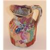 Image 1 : 19th Century Masons ironstone jug with painted and transfer printed decoration depicting Oriental...