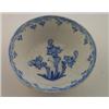 Image 1 : Three 18th Century English porcelain bowls with blue and white chinoiserie style foliate decorati...