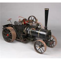 Unfinished freelance scratch built example of a John Fowler single cylinder agricultural ploughin...