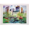 Image 1 : Kamil Kubik, Central Park Spring, Signed Serigraph