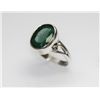 Image 1 : Emerald 3.20g Ring Sterling Silver