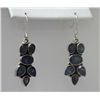 9.50g Earring of Tanzanite Sterling Silver