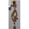 Image 1 : 2.36g Pendant of Diamond 0.42 Ctw  in 14kt Yellow Gold