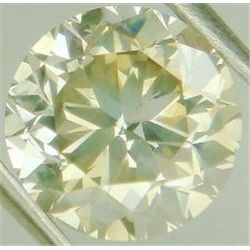 IGITL Cert. 0.25 CTW Round Diamond, Light Yellow