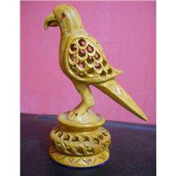 Wooden Decorative Beautiful Bird With Baby Inside