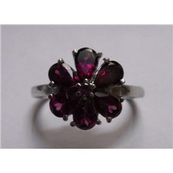 4.150g Ring of Garnet Sterling Silver