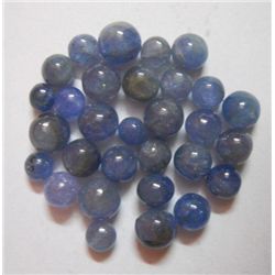 Natural African Tanzanite 60.30 ct Stones Balls